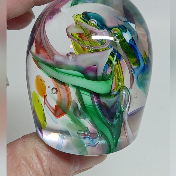 Alyssa Getz Paperweight signed - Picture 11 of 14
